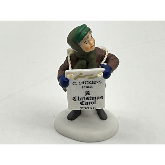 Dickens Village A CHRISTMAS CAROL READING by Charles Dickens, Limited Edition - Picture 14 of 16